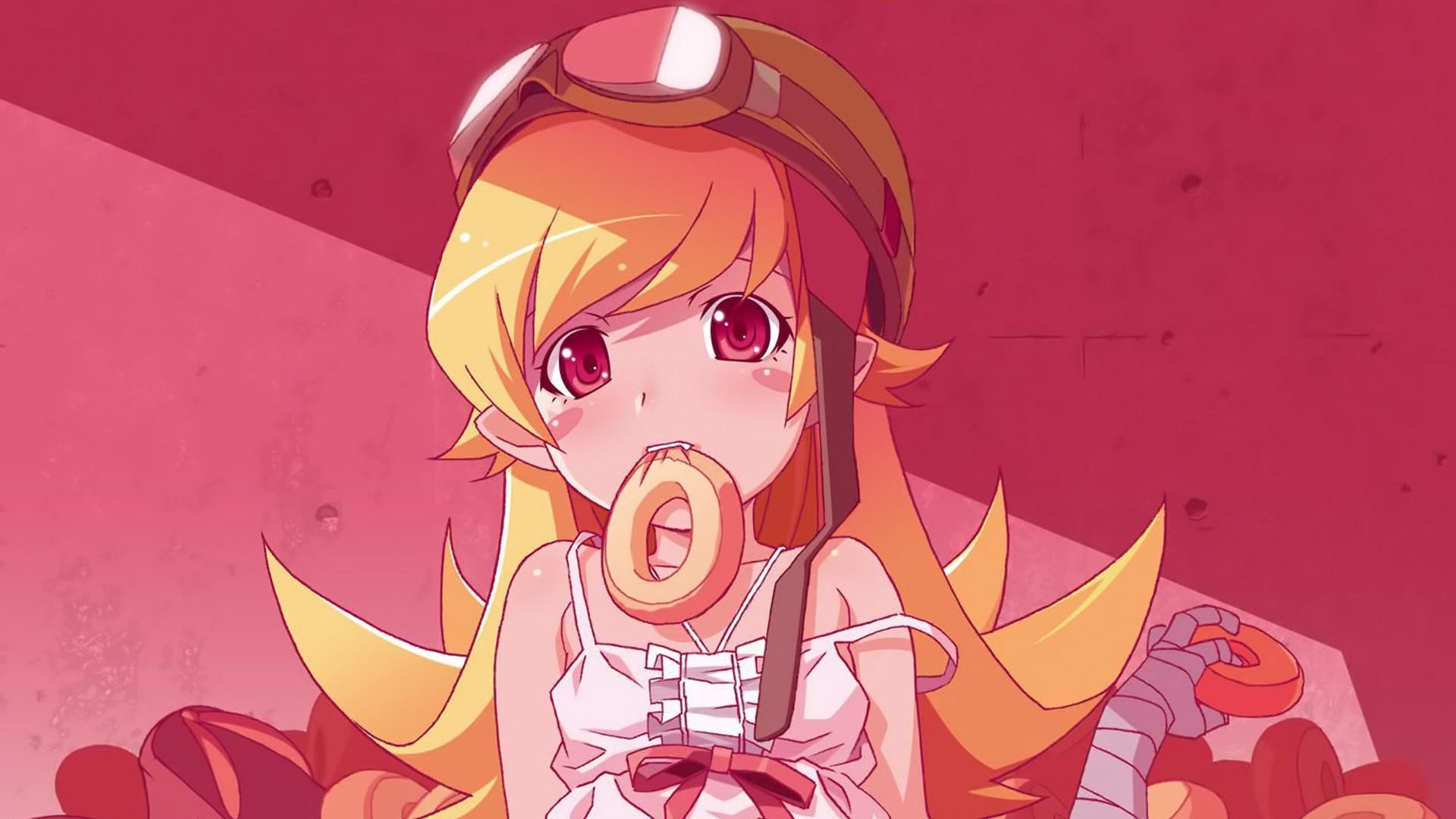 1920x1080 oshino shinobu anime anime girls monogatari series