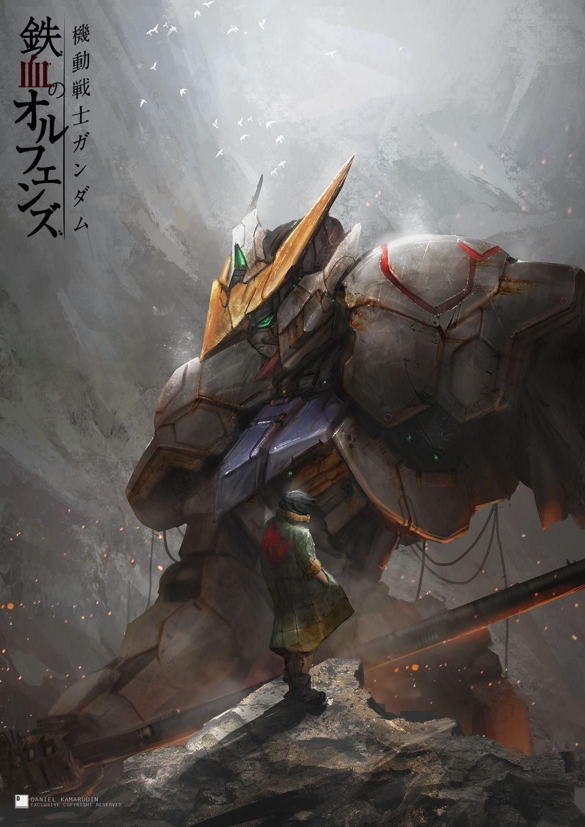 1169x1654 Gundam Barbatos Wallpaper Phone