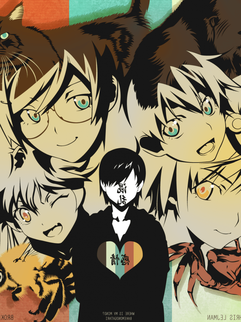 768x1024 Monogatari Phone Wallpaper