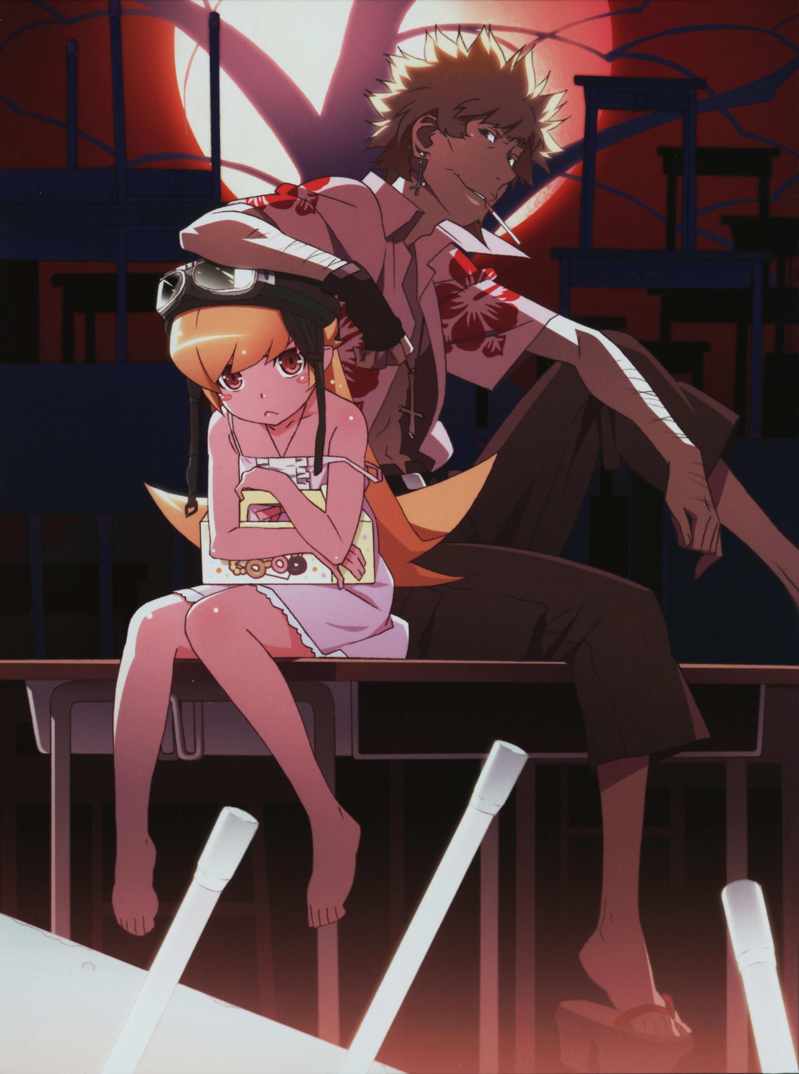 3287x4416 bakemonogatari oshino shinobu anime boys anime girls oshino meme scans monogatari series