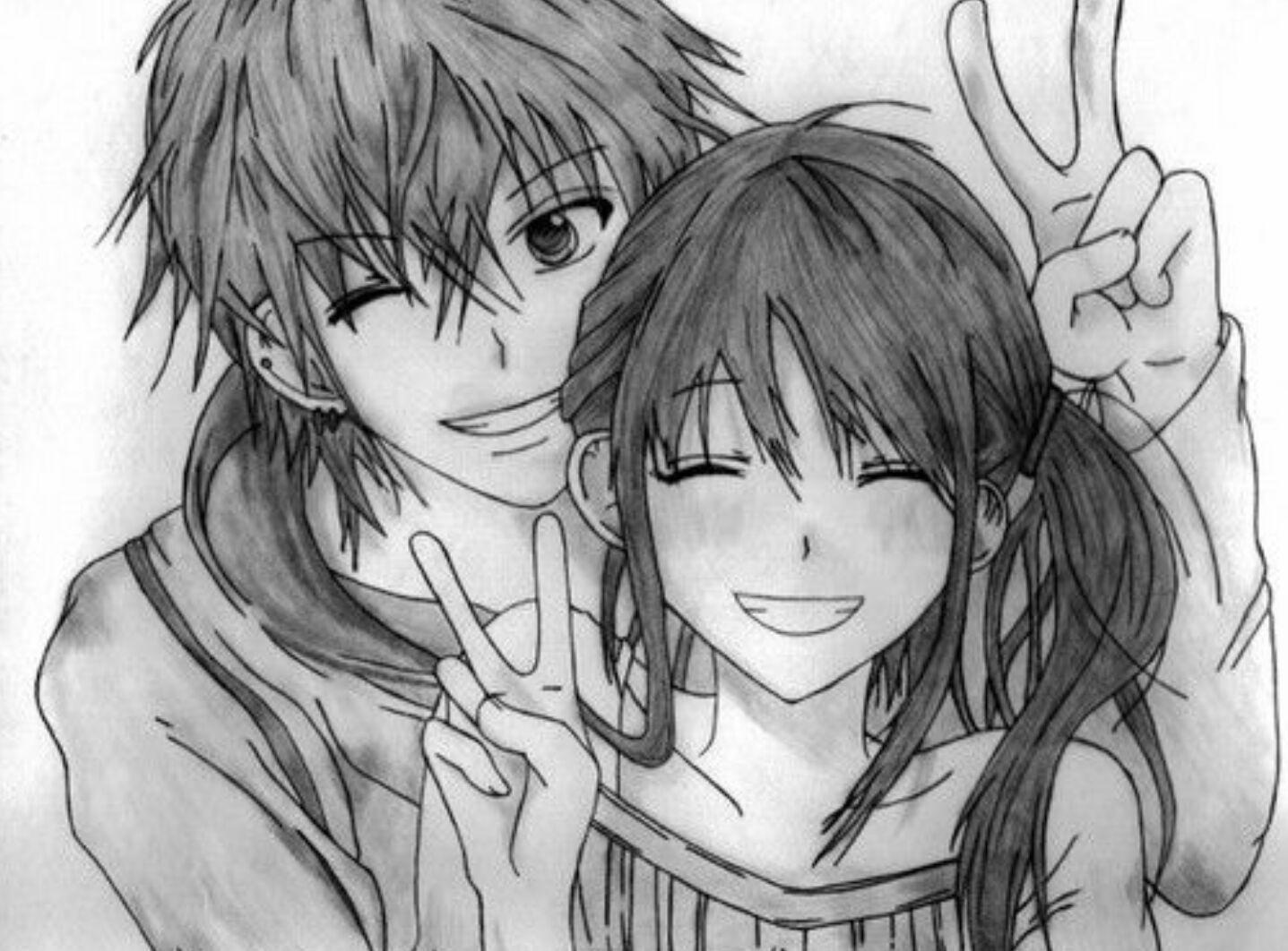1437x1062 Sleeping Anime Couples Wallpaper