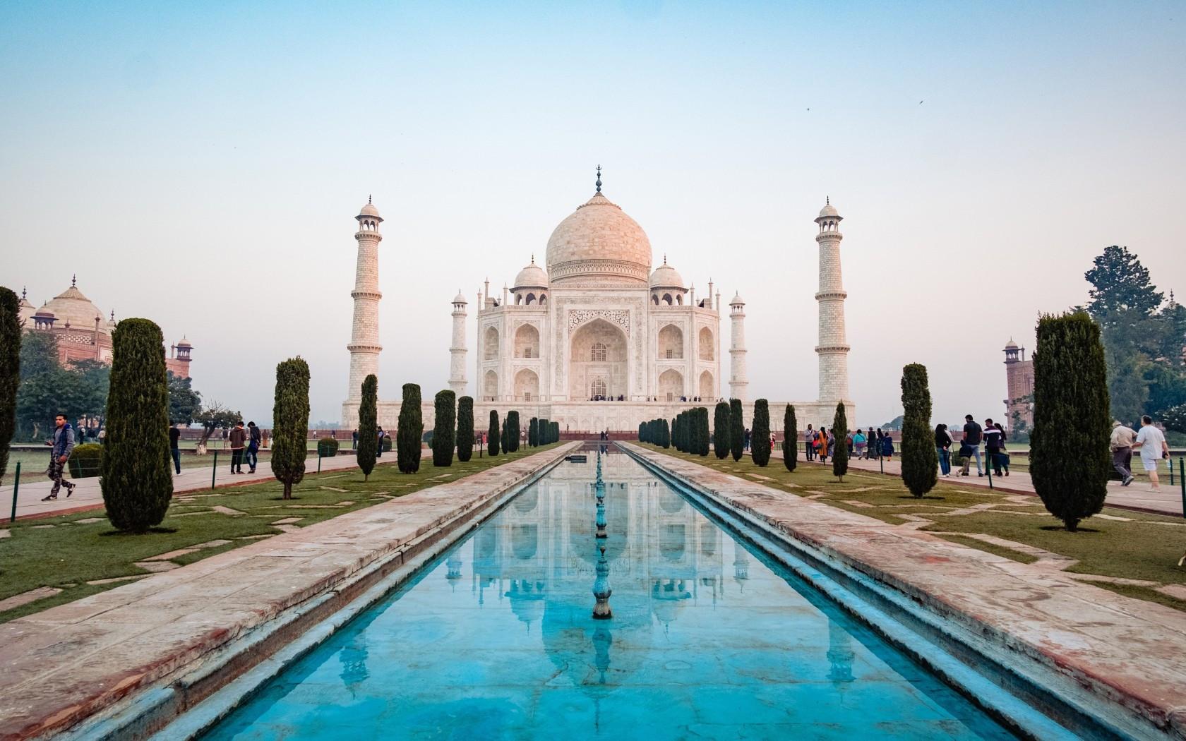 1680x1050 Download 1680x1050 India, Taj Mahal Wallpaper for MacBook Pro 15 inch