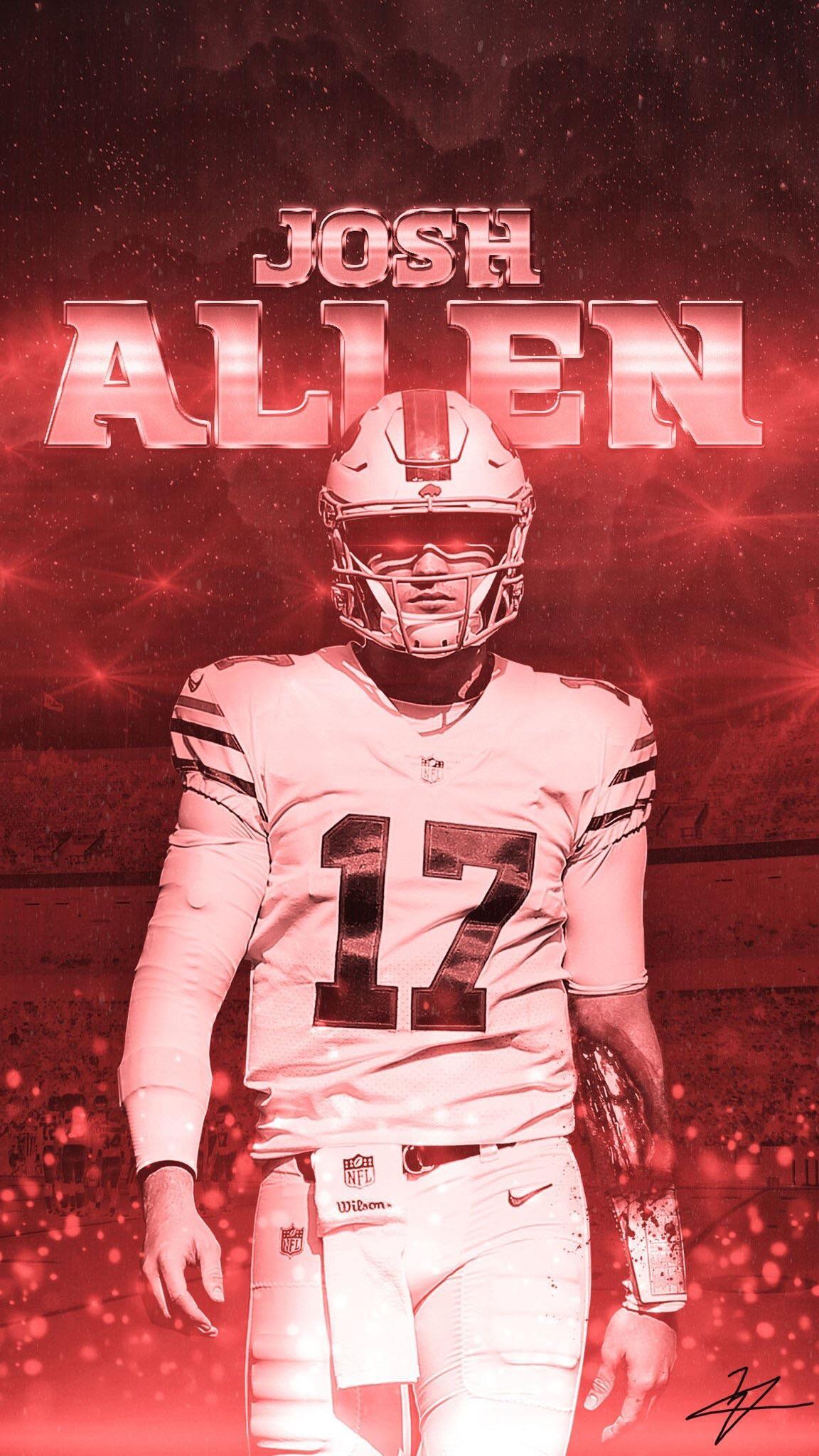 1152x2048 Josh Allen. Man or Machine? IS NOW AN IPHONE WALLPAPER: buffalobills