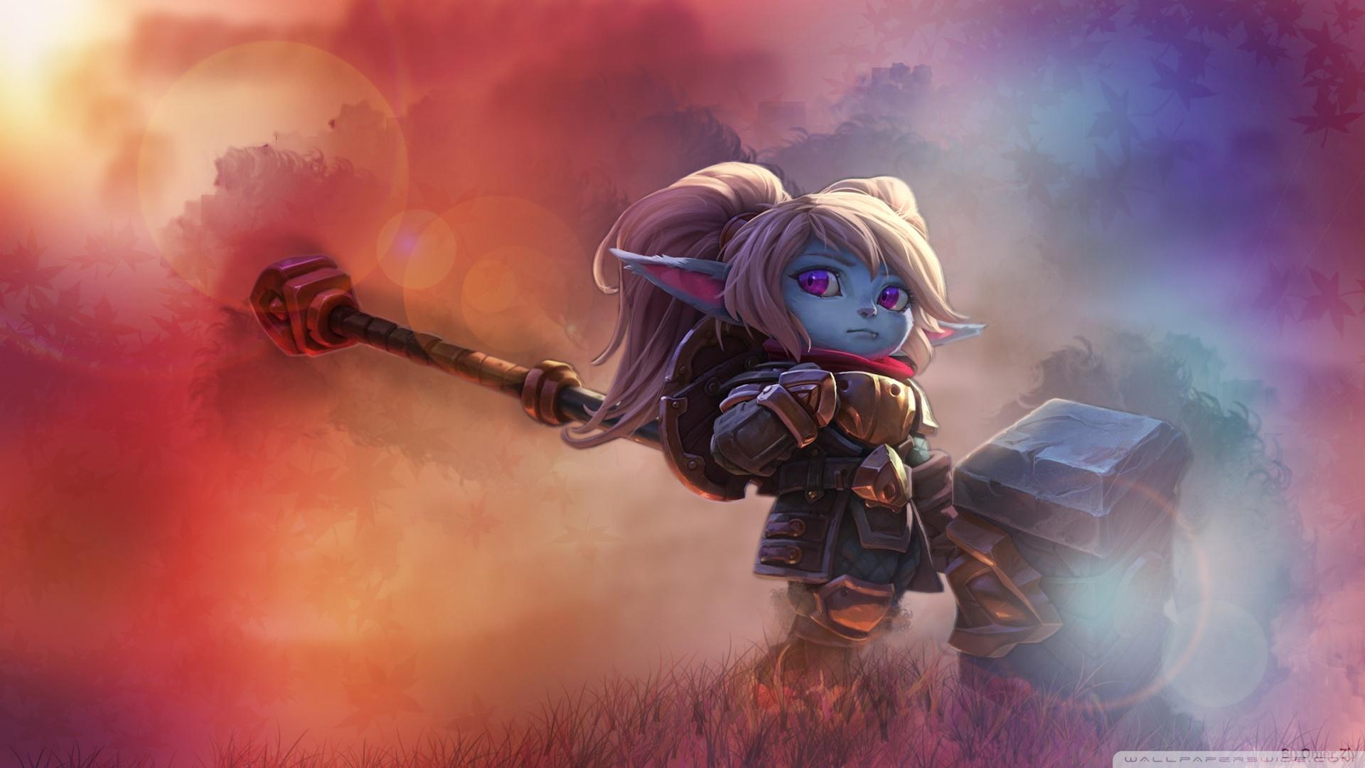 1920x1080 League Of Legends Poppy Edit Ultra HD Desktop Background Wallpaper for 4K UHD TV : Widescreen & UltraWide Desktop & Laptop : Tablet