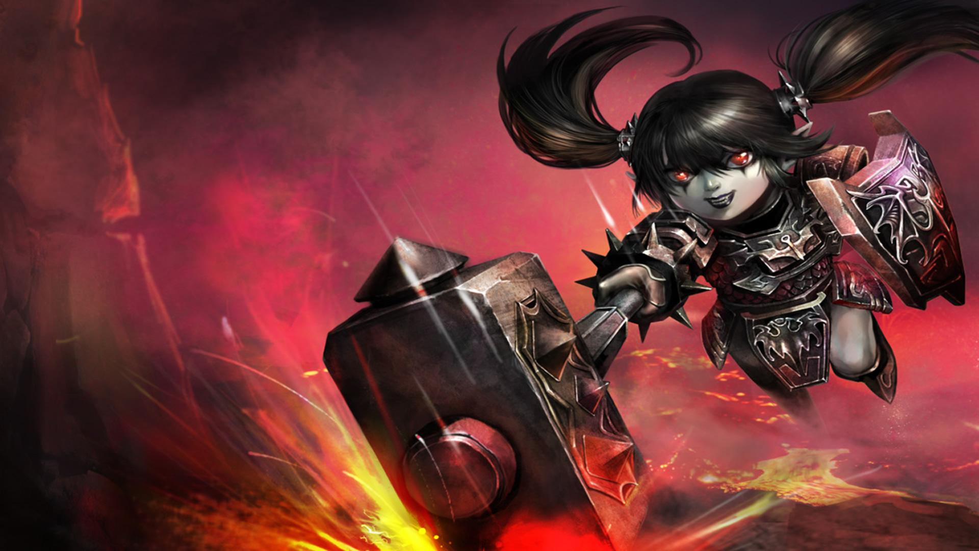 1920x1080 Noxus Poppy Chinese Wallpaper