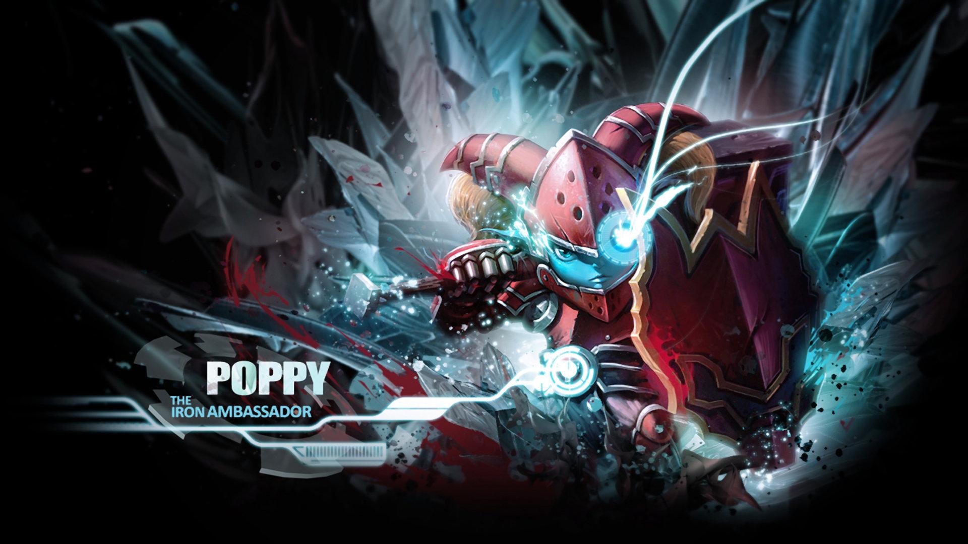 1920x1080 Poppy (League Of Legends) wallpaper HD for desktop background