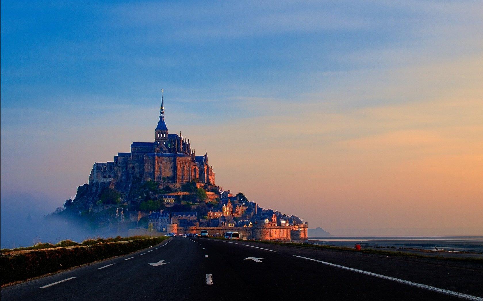 1680x1050 Mont Saint Michel Wallpaper 1680x1050 Desktop Background