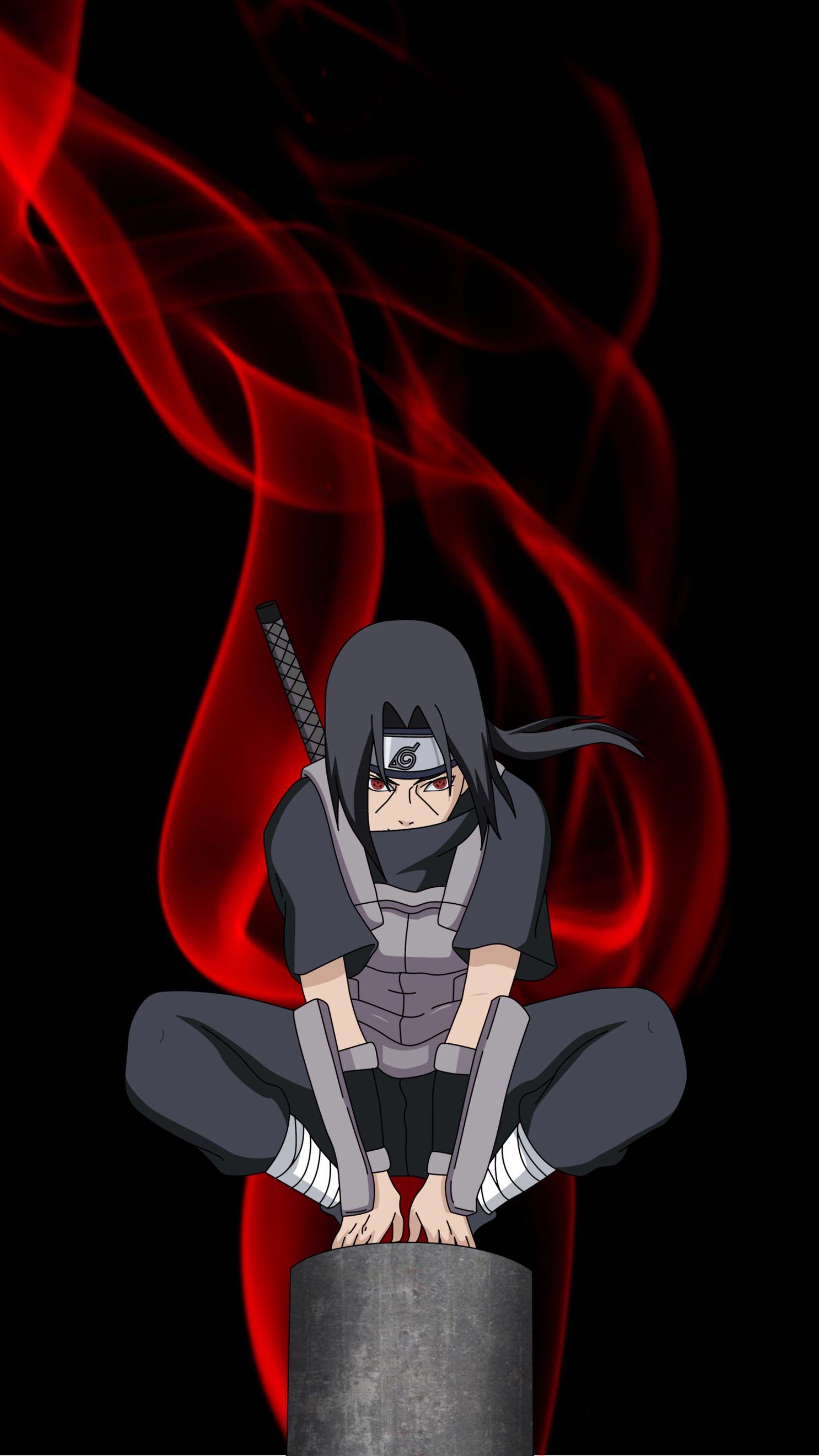 1591x2829 Wallpaper Itachi HD iPhone