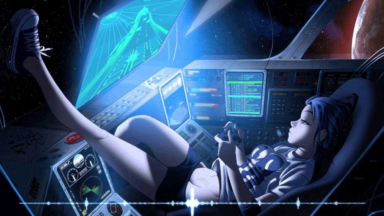 1280x720 Programmer Girl Wallpaper