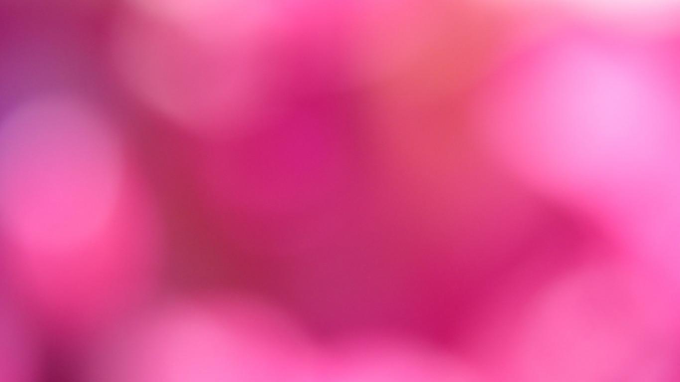 1366x768 Pink Bokeh Wallpaper HD 18221