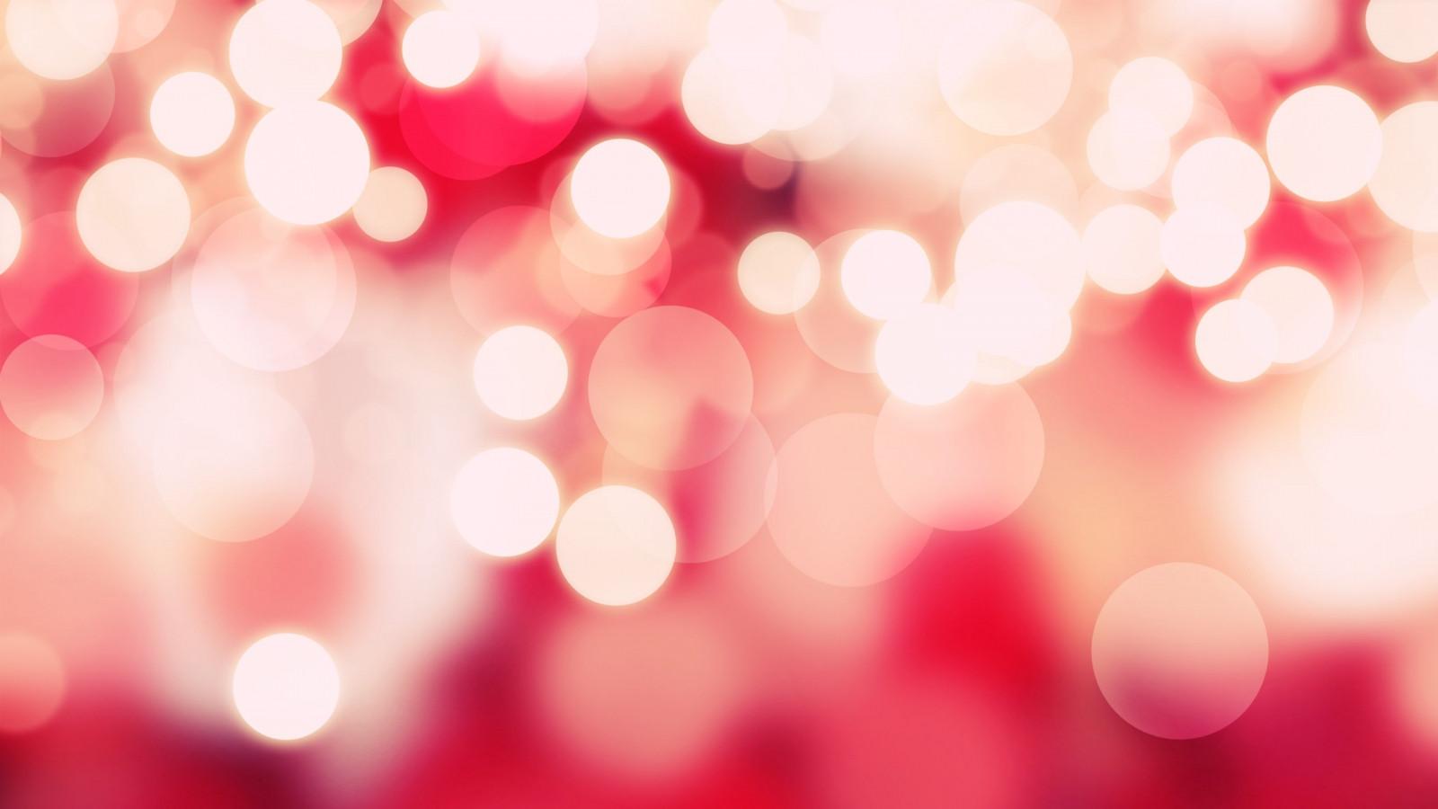 1600x900 Pink Bokeh Widescreen Wallpaper 18223