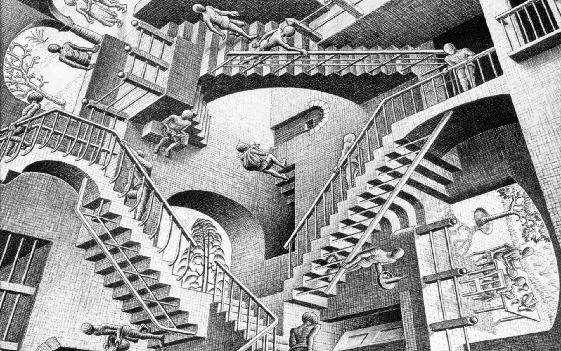 1920x1200 Mc Escher Wallpaper background picture