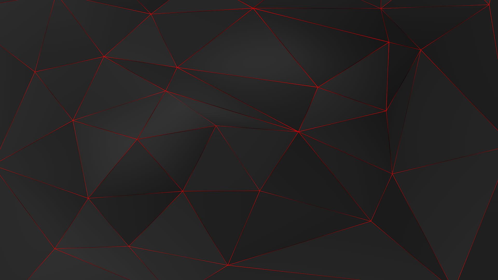 1920x1080 Black Geometric Wallpaper