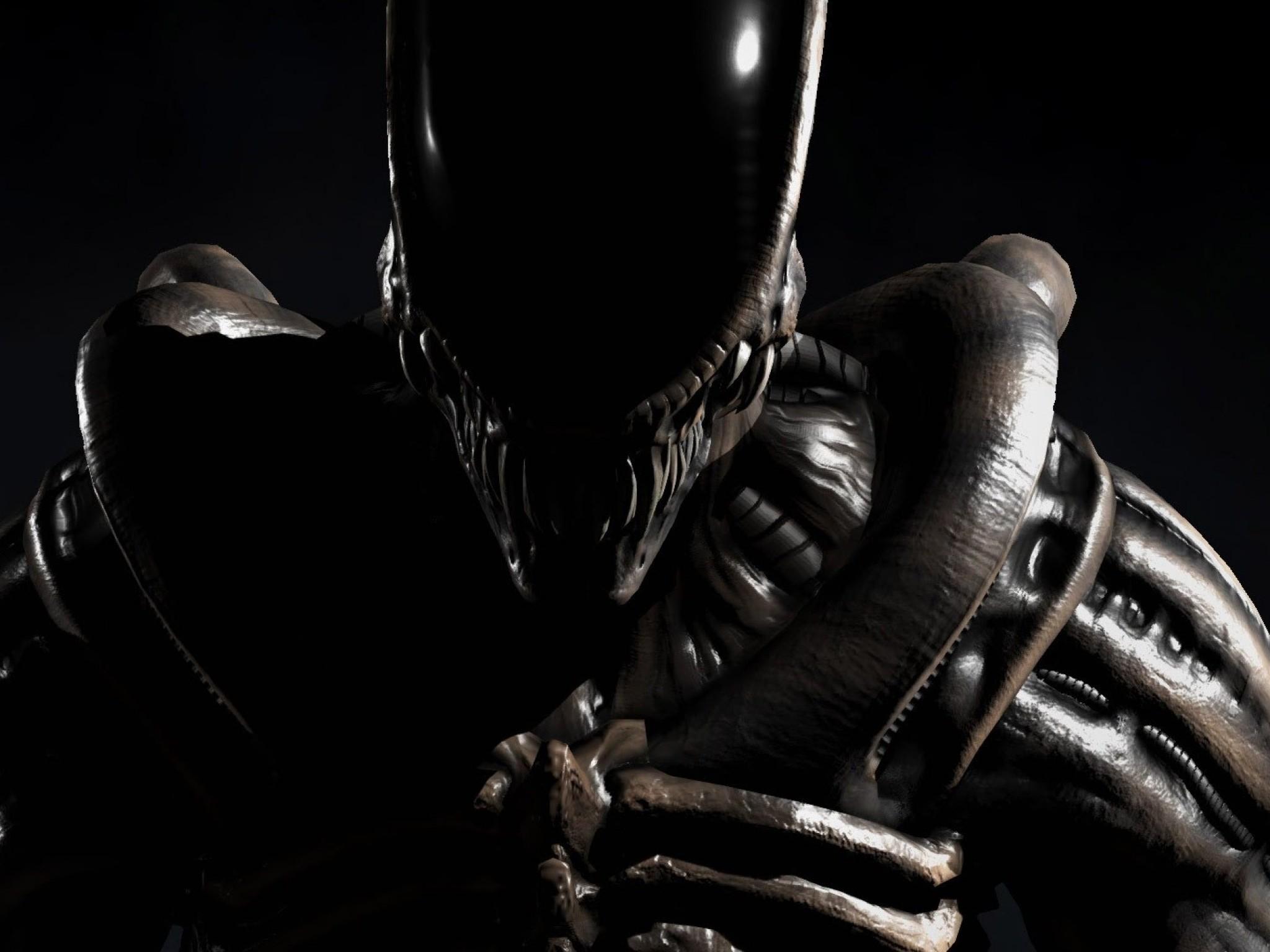 2048x1536 Mortal Kombat X Alien, Xenomorph Kombat Xl Alien