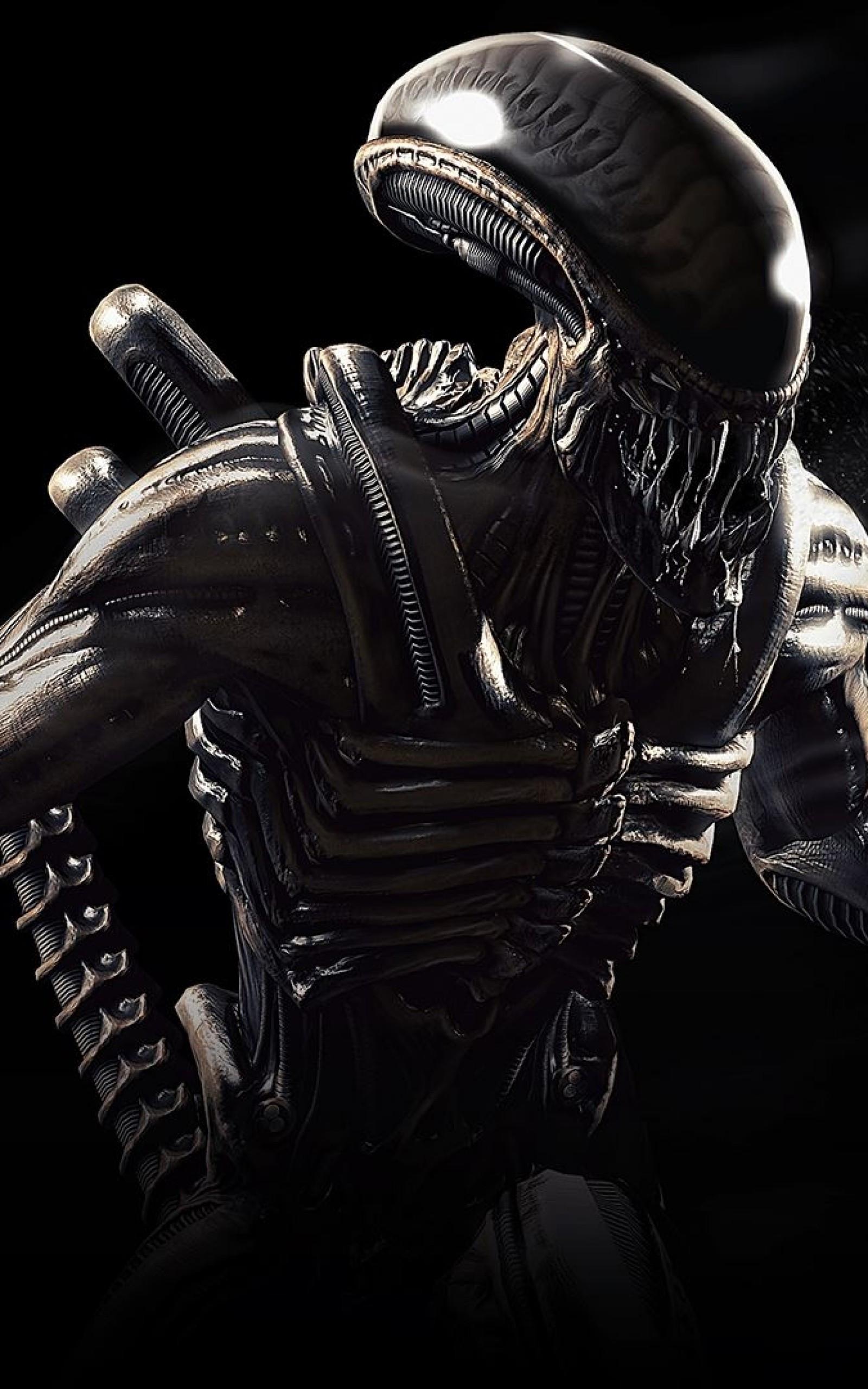 1600x2560 Download 1600x2560 Mortal Kombat X Alien, Xenomorph Wallpaper for Google Nexus 10