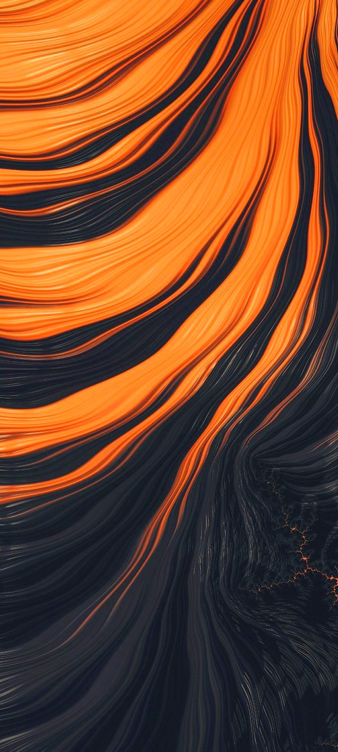 Black and Orange Abstract iPhone Wallpapers - Top Free Black and Orange ...
