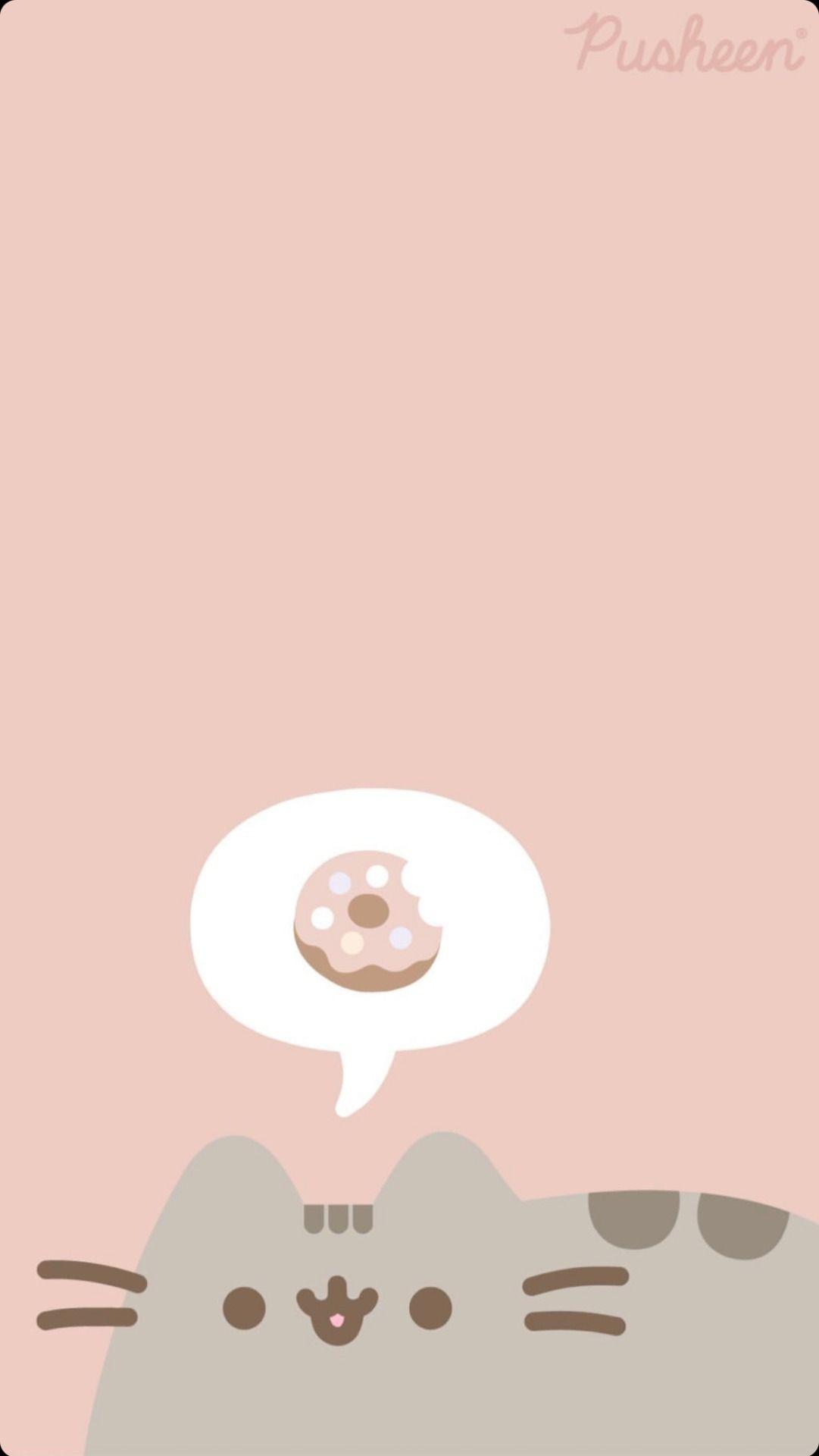 1081x1920 Pusheen cat. Pusheen cute, Kawaii cute wallpaper, Pusheen cat