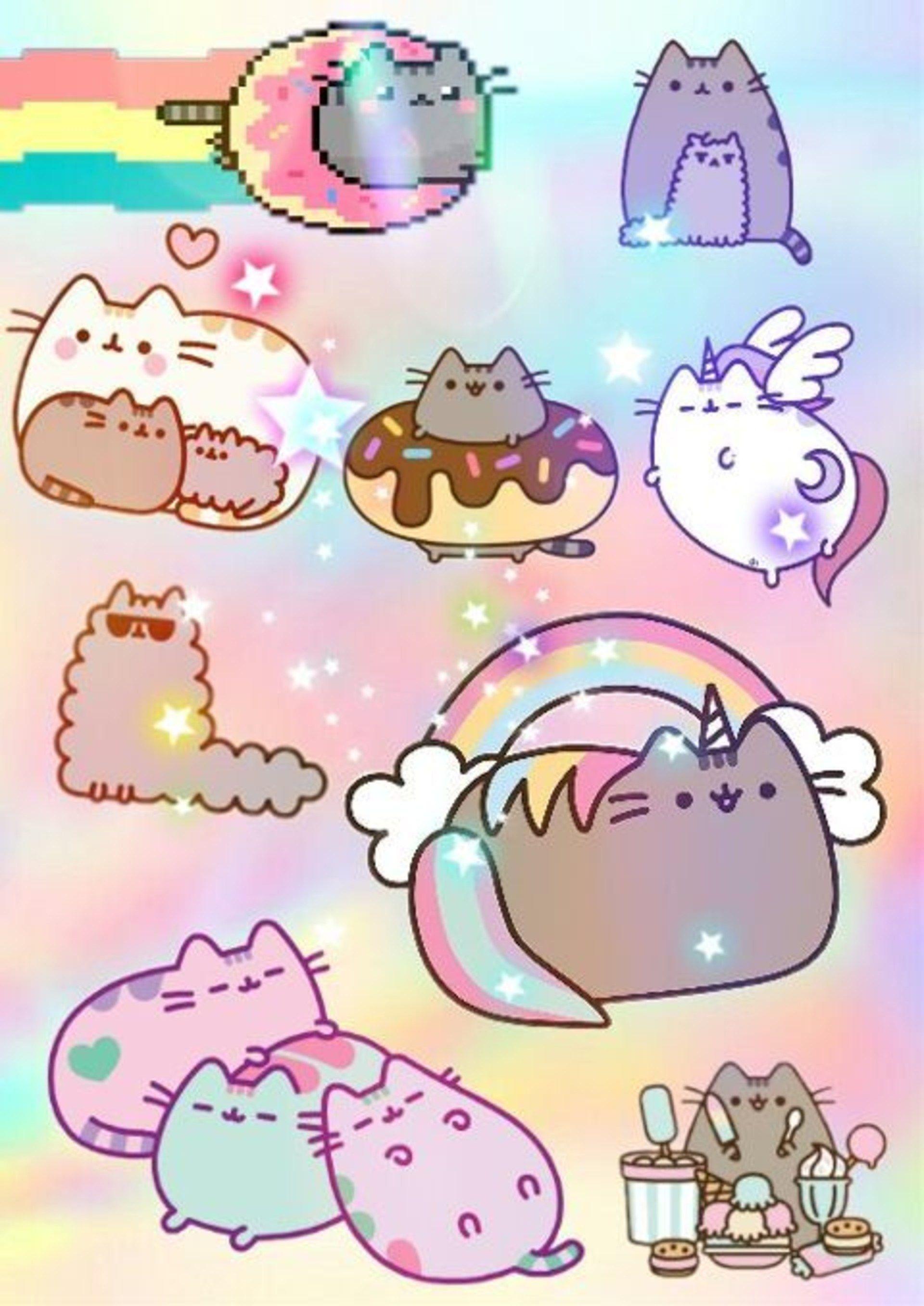 1920x2712 Cartoon Donut Wallpaper