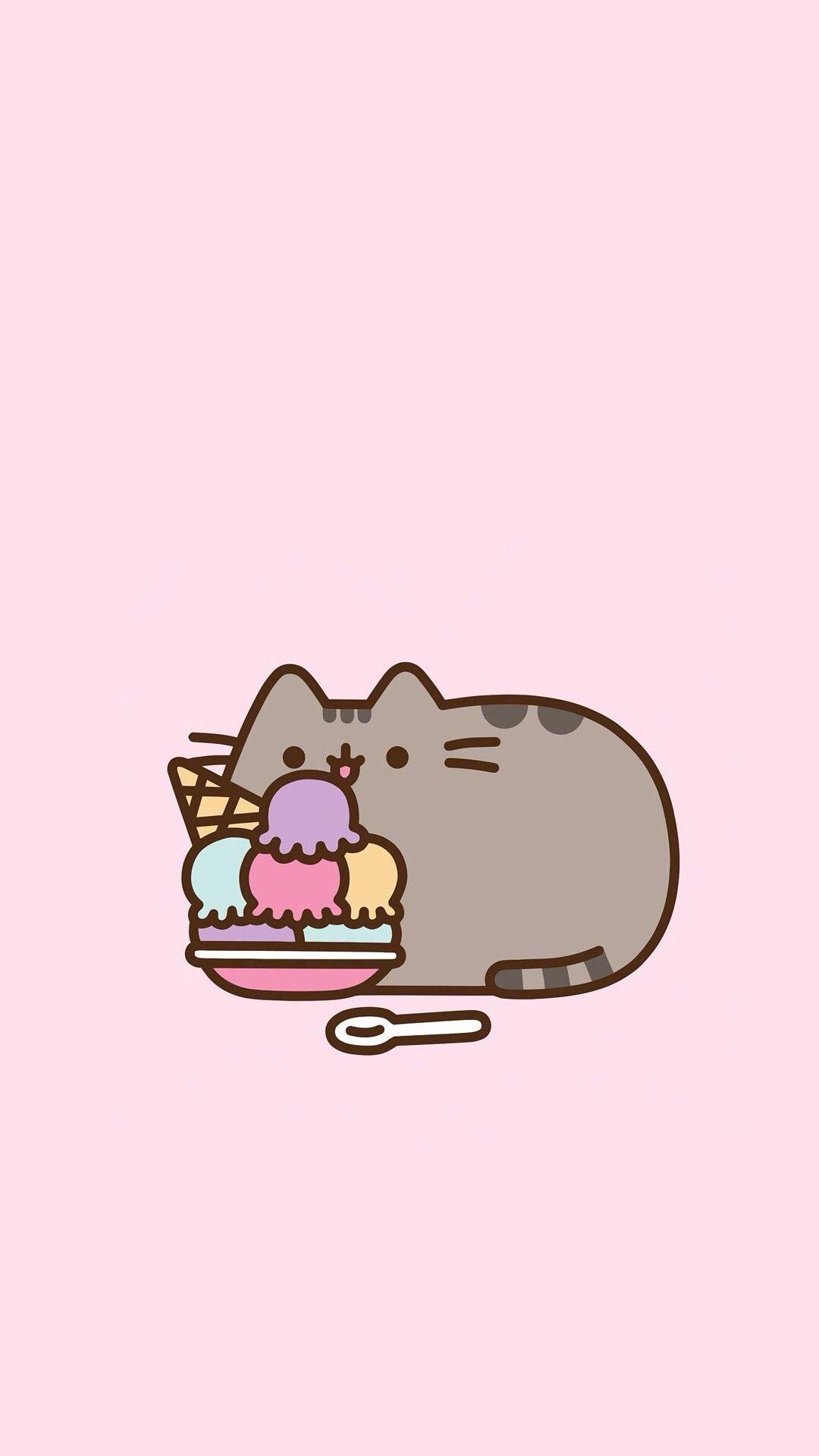 1080x1920 Pusheen Pikachu Wallpaper