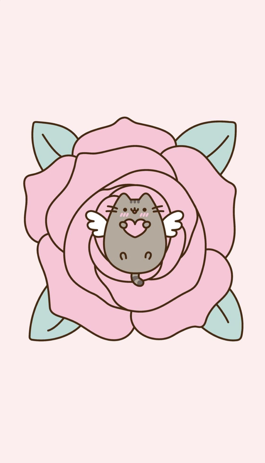 1121x1956 Pusheen Wallpaper