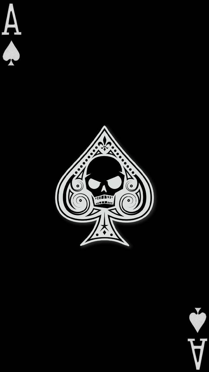 Ace King  Black Card Wallpaper Download  MobCup