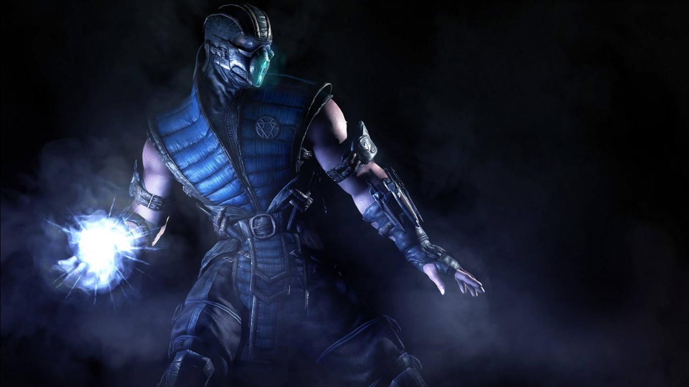 1366x768 Sub Zero Mortal Kombat X Wallpaper in jpg format for free download