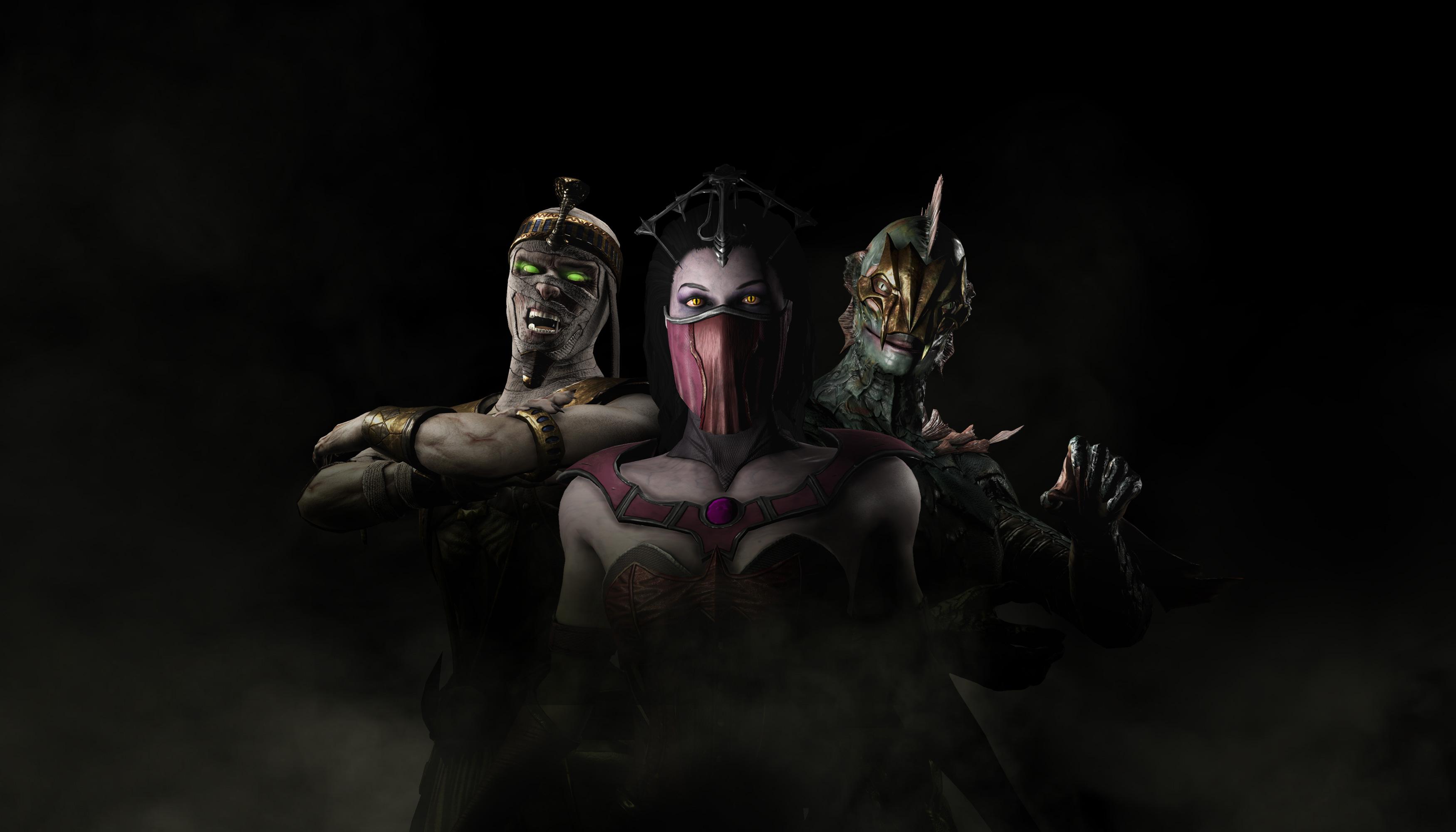 3500x2000 #fighting, #Best games, #alien, #Mortal Kombat X, #triborg, #PS #Xbox One, #jason, #Kombat Pack 2. Mocah HD Wallpaper
