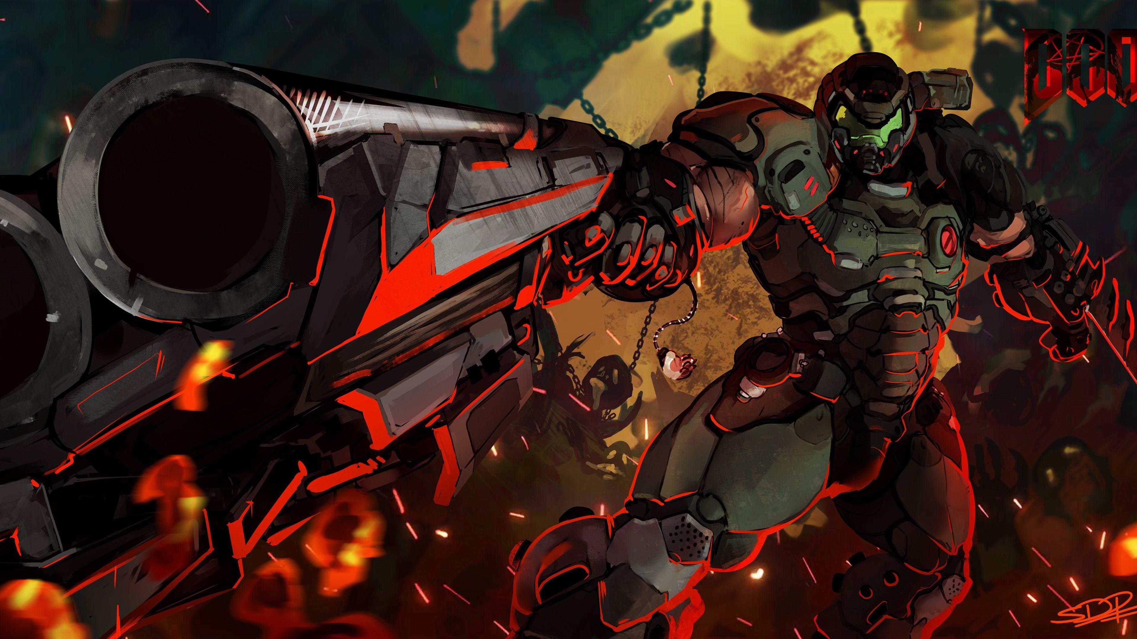 3840x2160 Best Doom Eternal Wallpaper In 4 K And HD For Pc And Eternal Wallpaper 4k HD Wallpaper