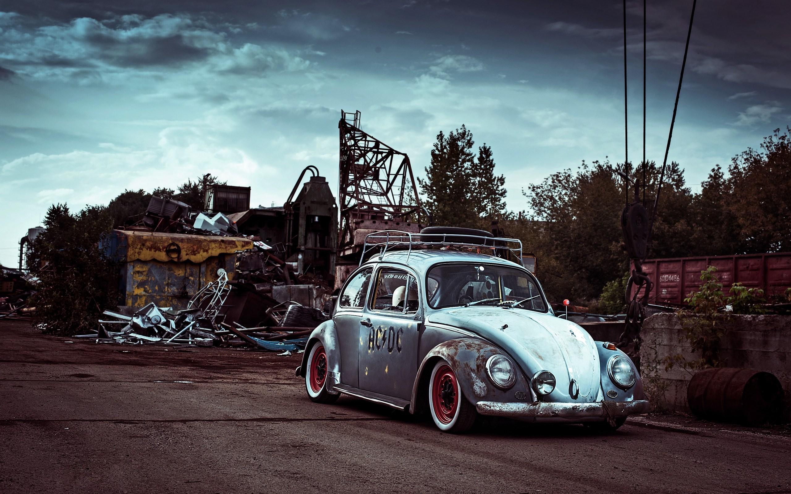 2560x1600 Volkswagen Beetle (Volkswagen Käfer): Time & Rust Beetle wallpaper