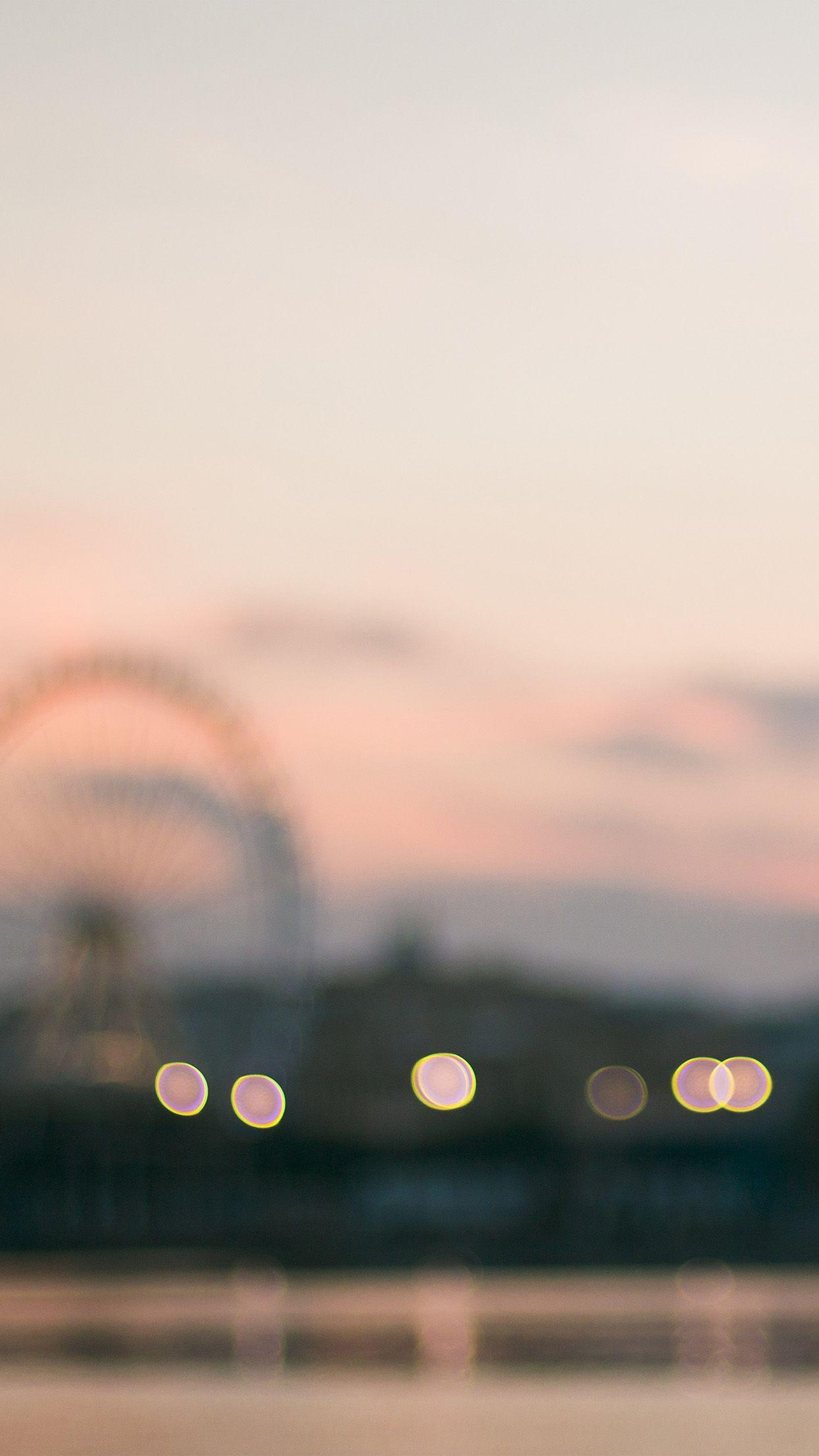 1242x2208 Bokeh Circle Sunset Afternoon London