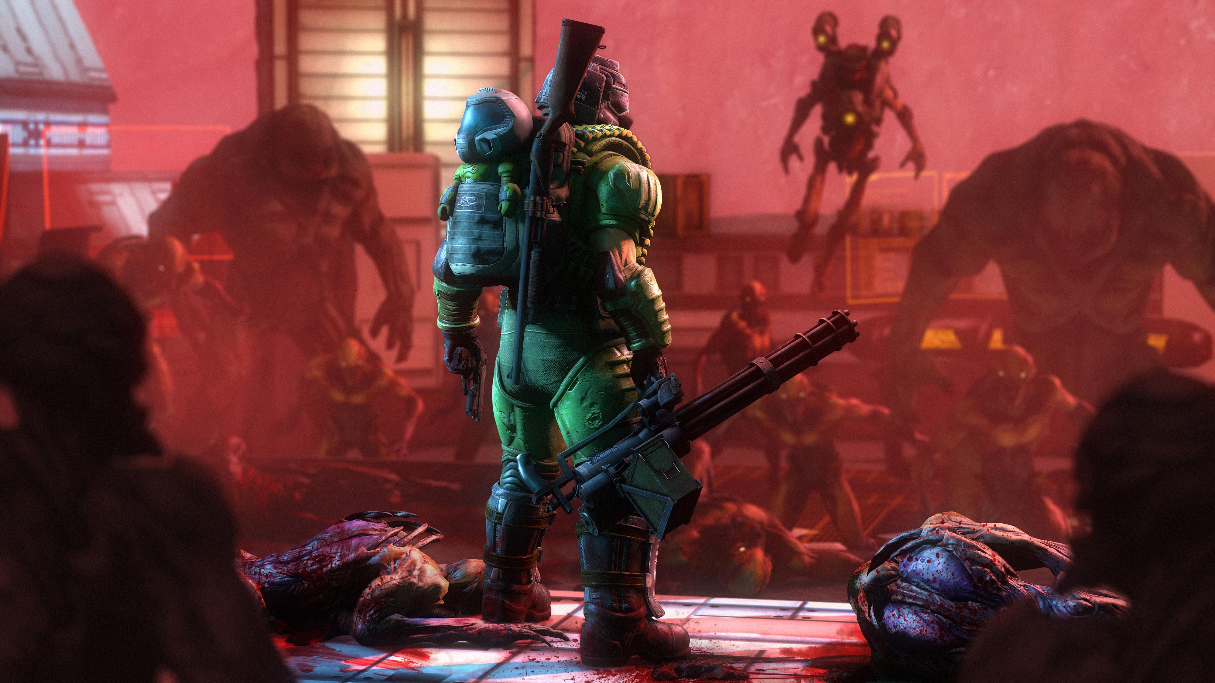 4000x2250 doom eternal HD wallpaper, background