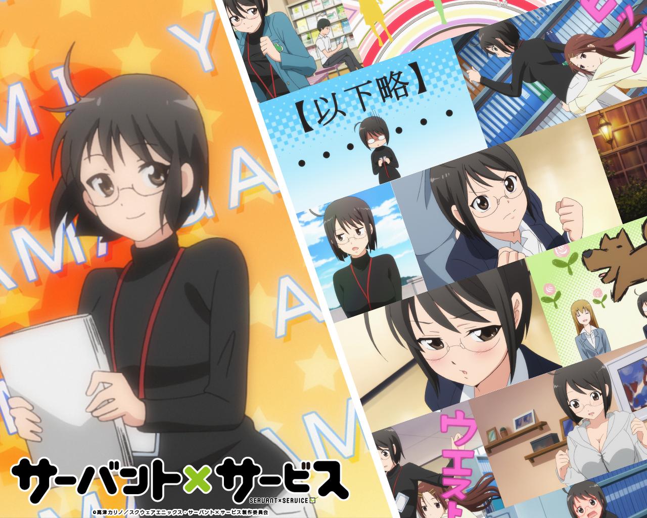 1280x1024 Yamagami Lucy x Service Wallpaper