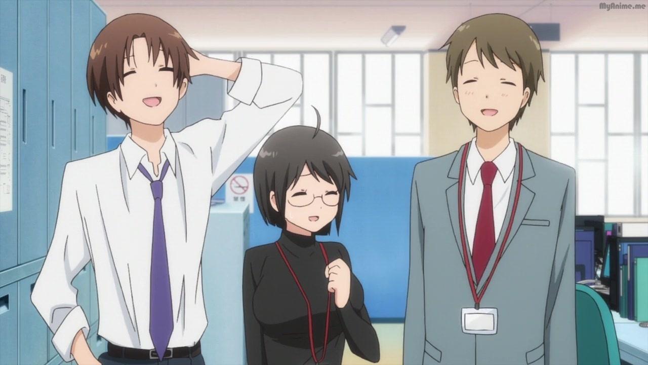 1280x720 Hasebe, Lucy and Taishi x Service Photo