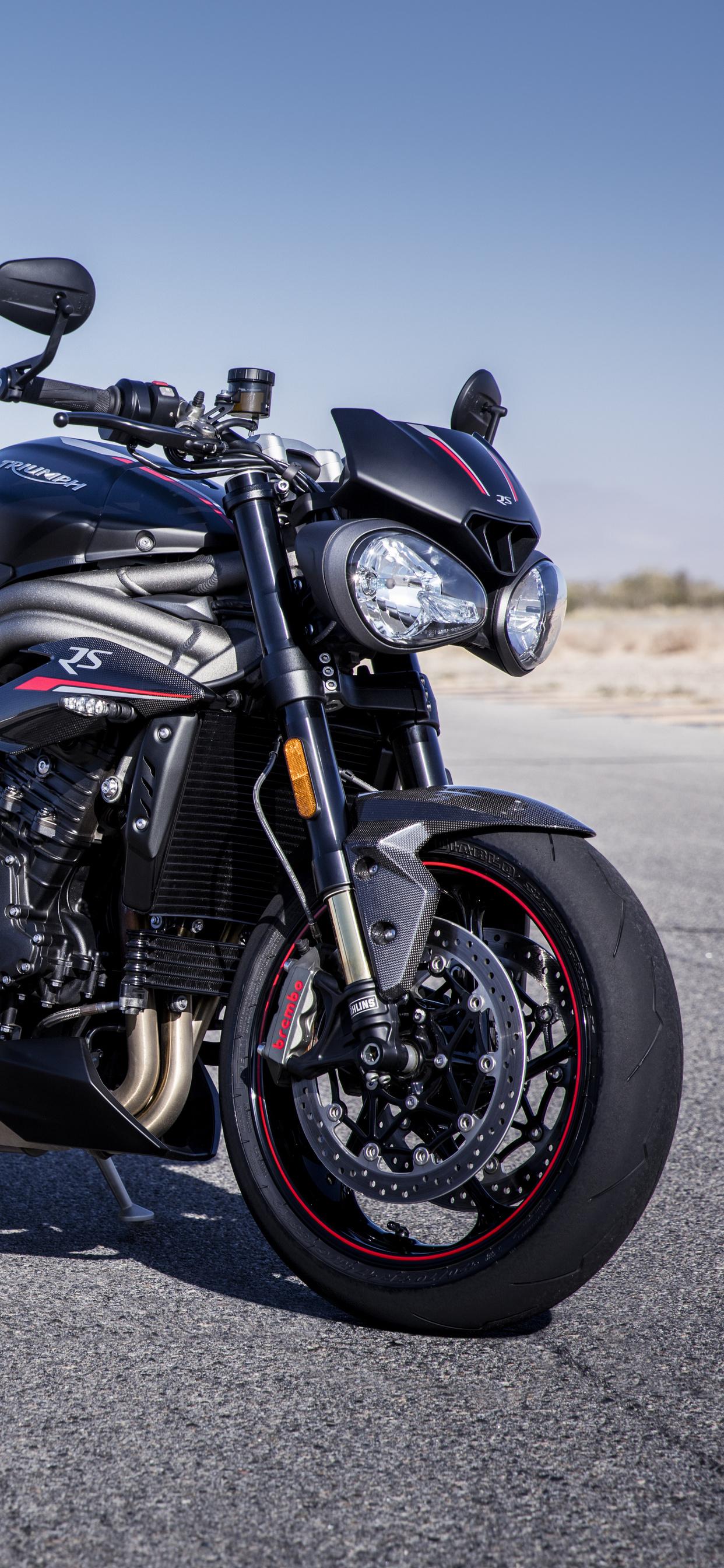 1242x2688 Triumph Speed Triple 1050 RS iPhone XS MAX HD 4k Wallpaper, Image, Background, Photo and Picture
