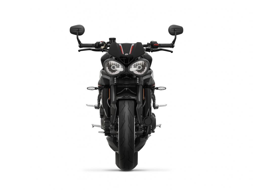 1024x768 Desktop wallpaper 2018 triumph speed triple rs, matt jet, black bike, HD image, picture, background, def1eb