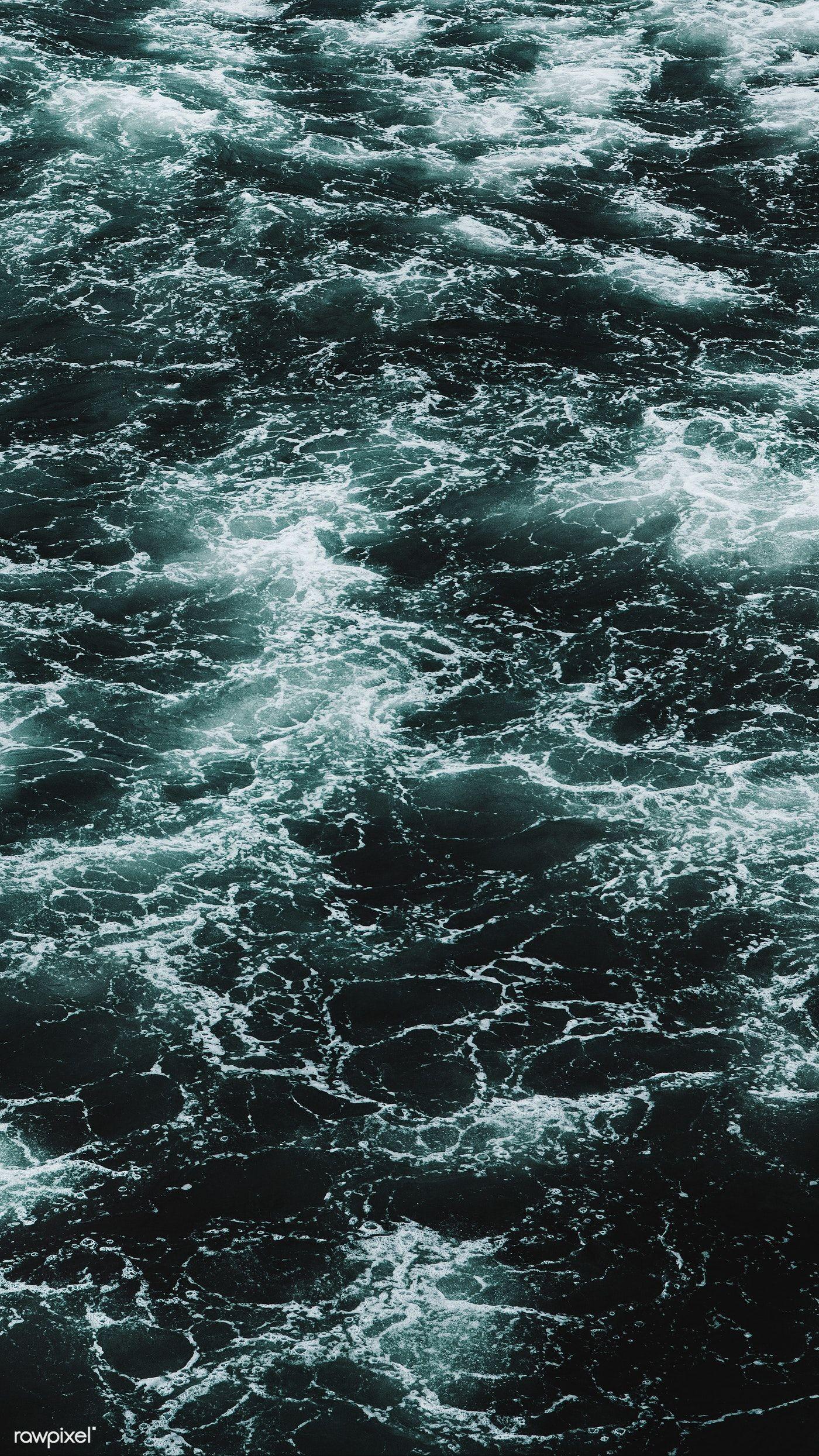 1400x2489 Foamy Pacific ocean texture mobile phone wallpaper. free image by rawpixel.com / Teddy Rawpixel. Ocean texture, Ocean wallpaper, Ocean photography