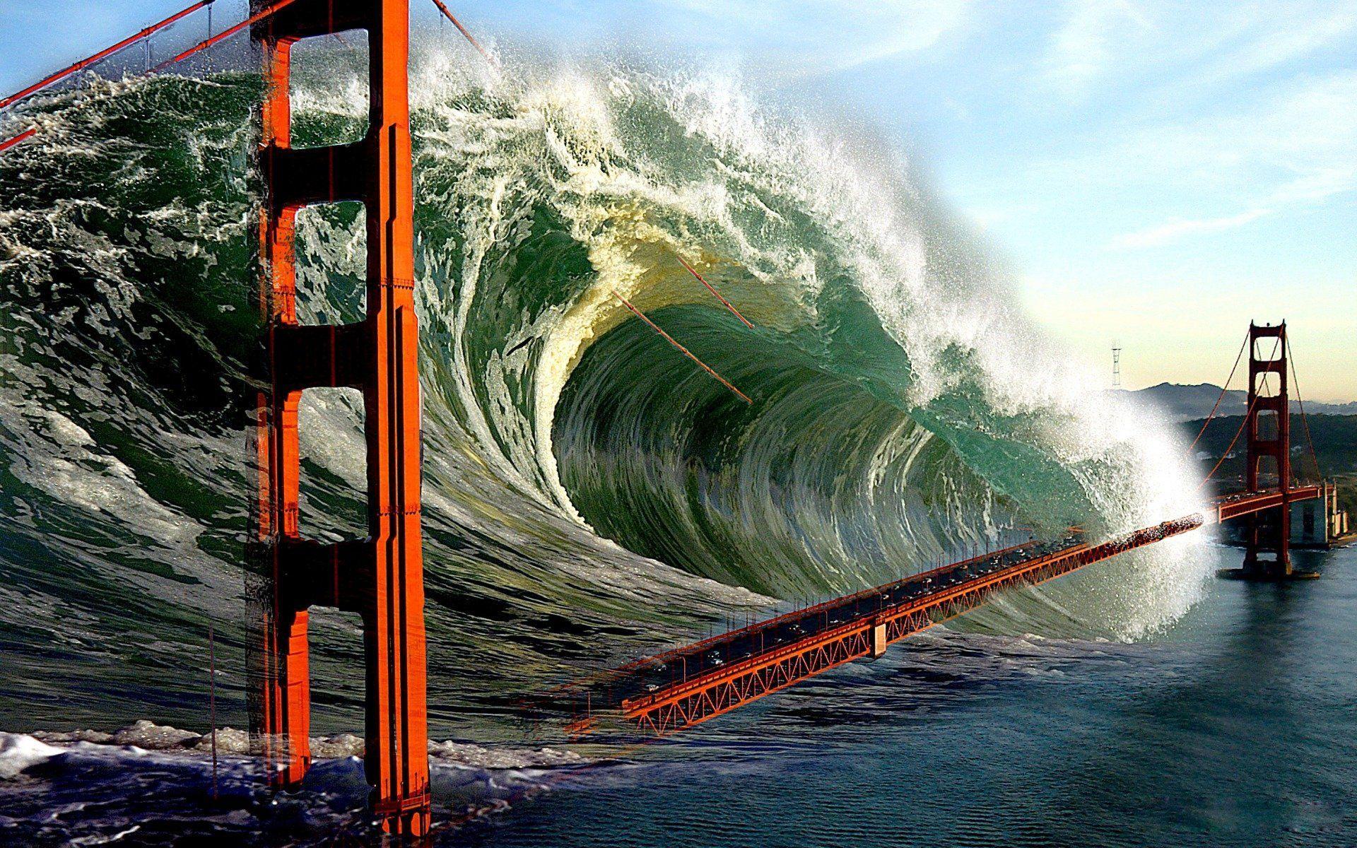 1920x1200 Tsunamis Wallpaper