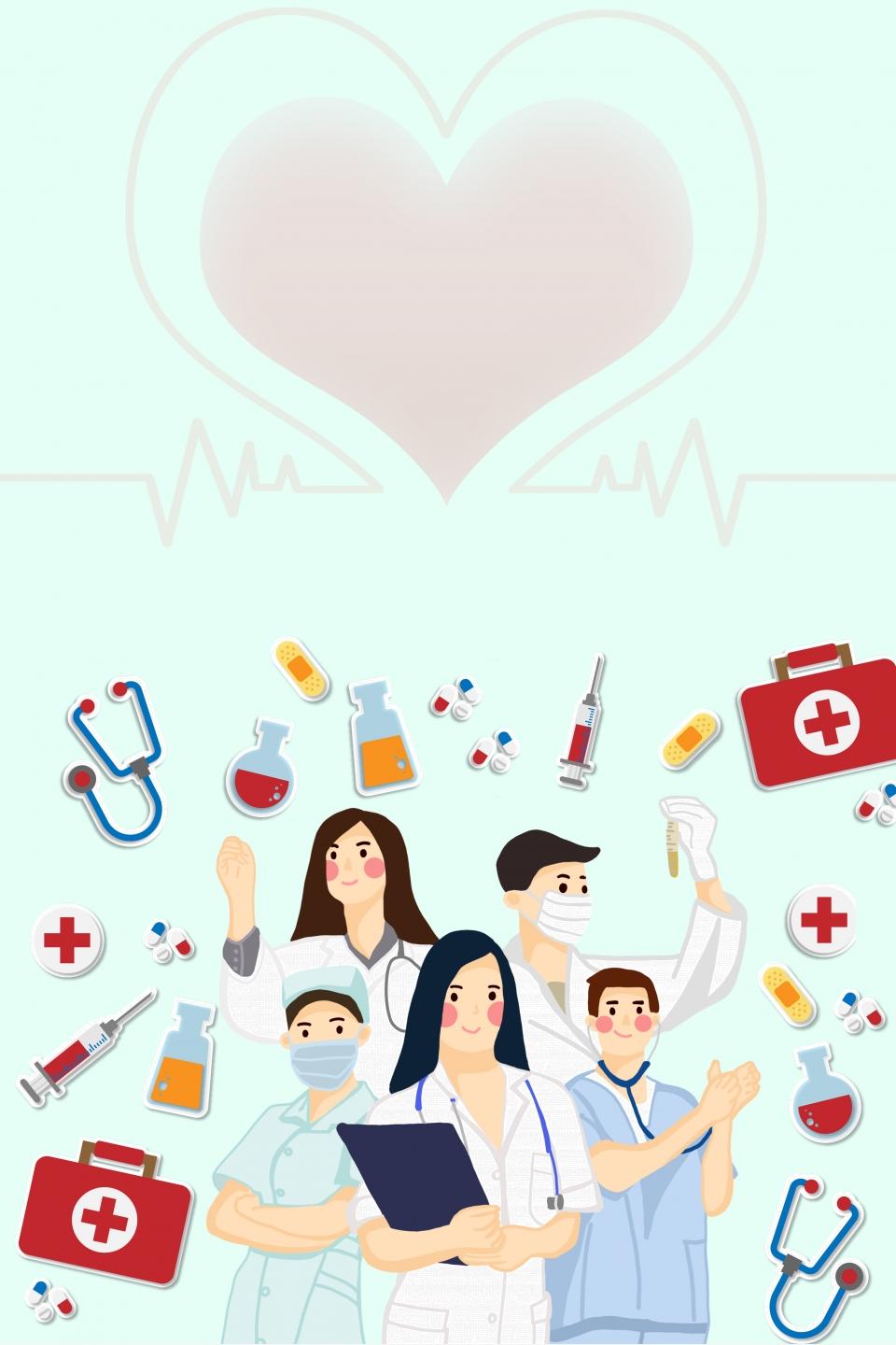960x1440 Chinese Doctor S Day Background Photo, Vectors and PSD Files for Free Download