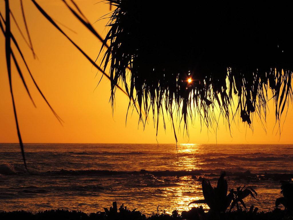 1024x768 Sunset at Poipu Beach, Kauai, Hawaii. Csaba&Bea Our Wanders
