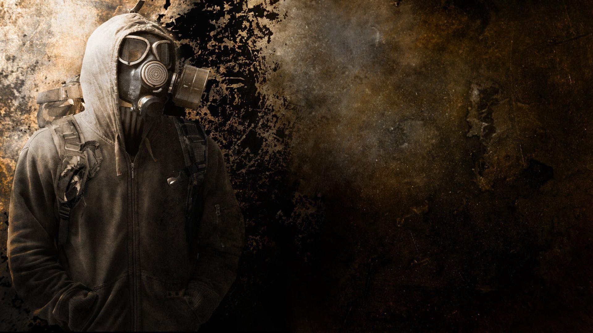 1920x1080 Gas Mask HD wallpaper