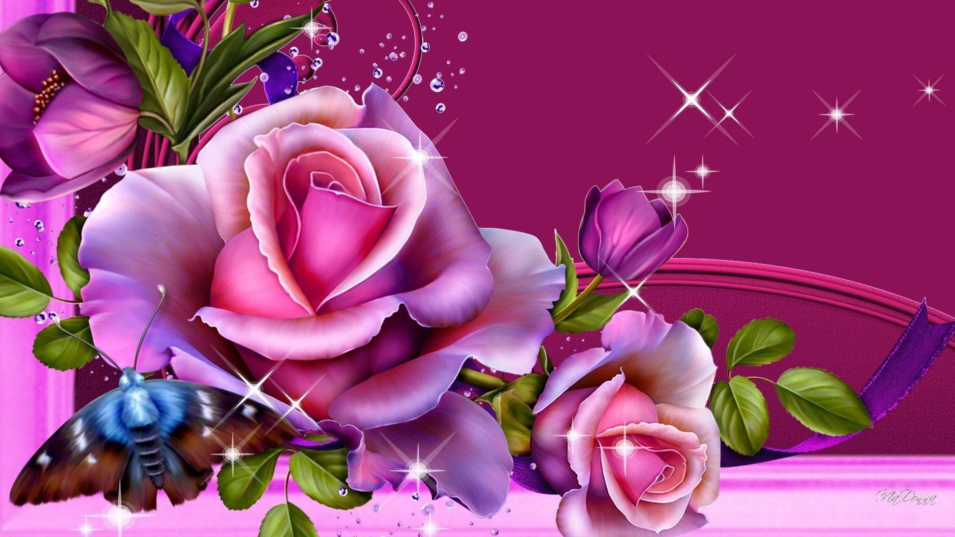 1920x1080 Sparkle Pink