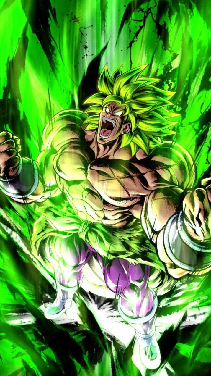 715x1271 Broly Wallpaper