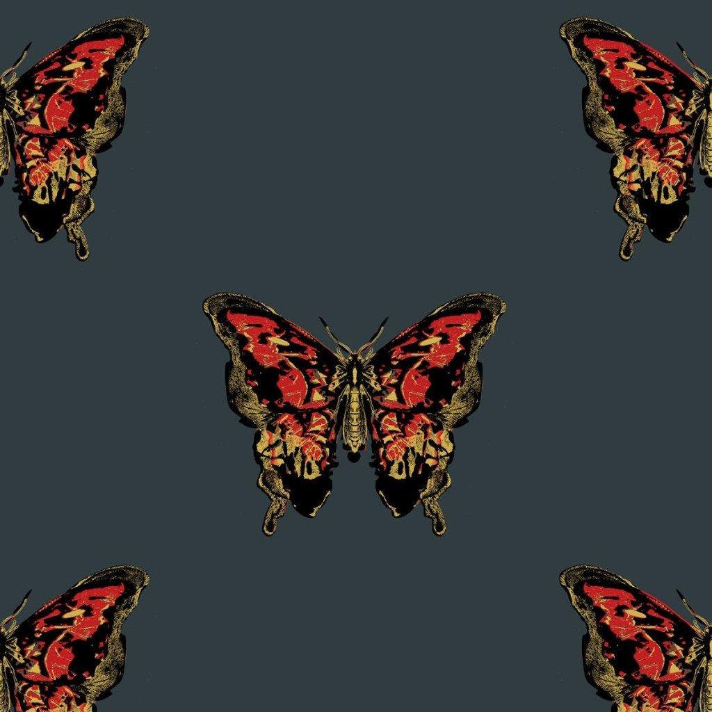 1024x1024 butterfly hand print wallpaper– adorn.house