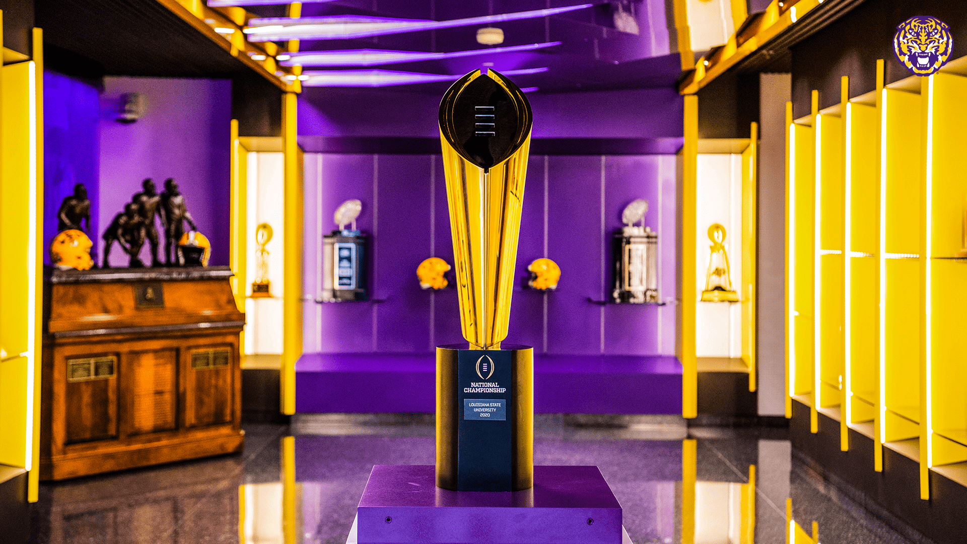 1920x1080 2019 20 LSU Athletics Virtual Background, Covers, Lock Screens