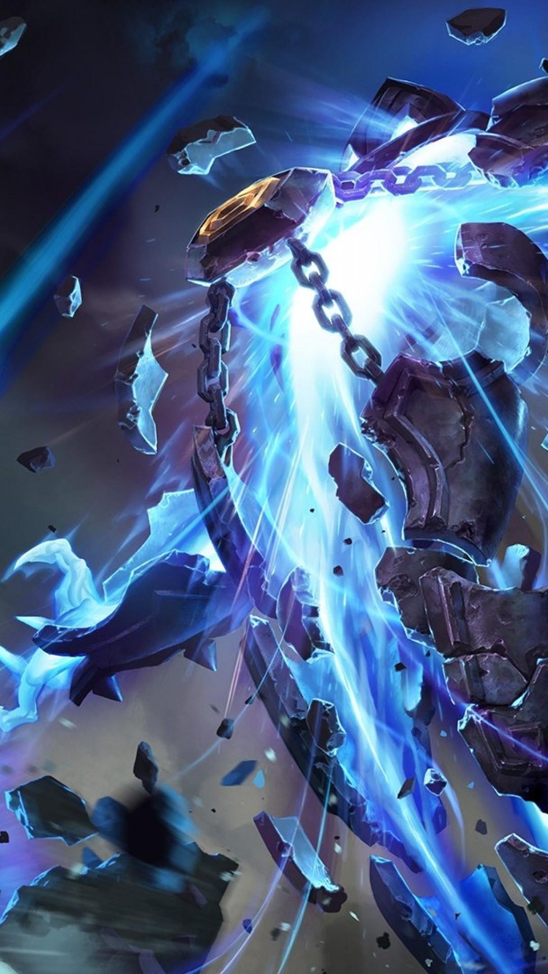1080x1920 Download 1080x1920 League Of Legends, Xerath Wallpaper for iPhone iPhone 7 Plus, iPhone 6+, Sony Xperia Z, HTC One