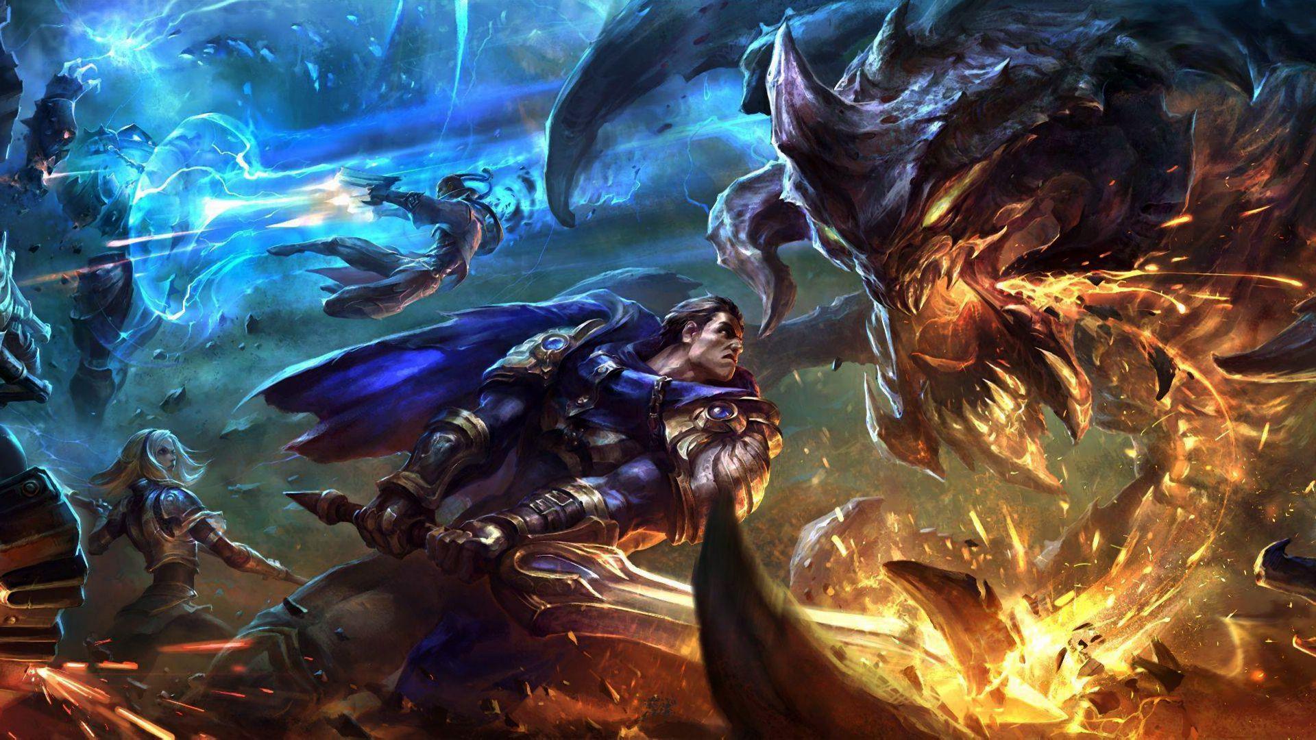 1920x1080 Xerath League Of Legends Wallpaper 1920x1080. Art Of LoL
