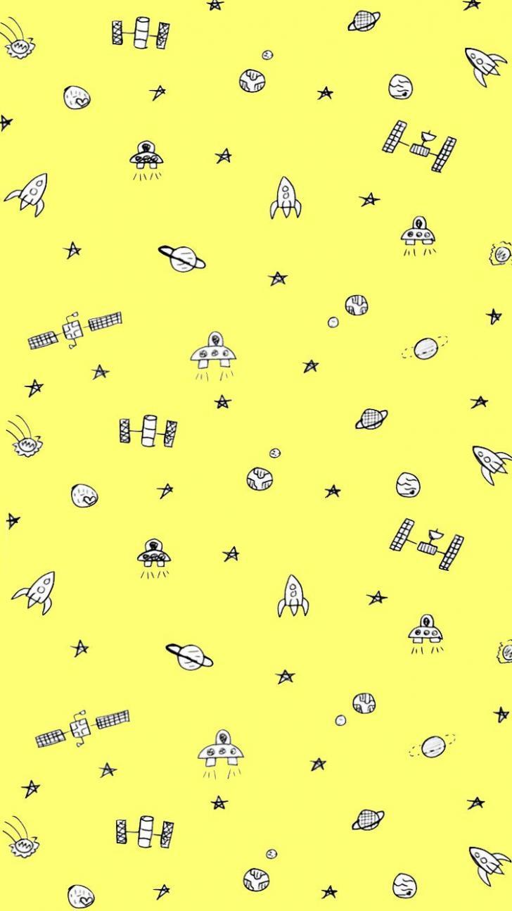 728x1294 Wallpaper HD: Yellow, Pastel, Aesthetic, Wallpaper, Wallpaper