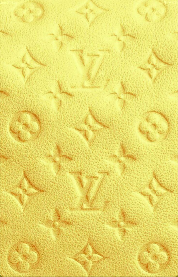 736x1142 Yellow LV wallpaper. Yellow wallpaper, Swag wallpaper, Pretty wallpaper iphone