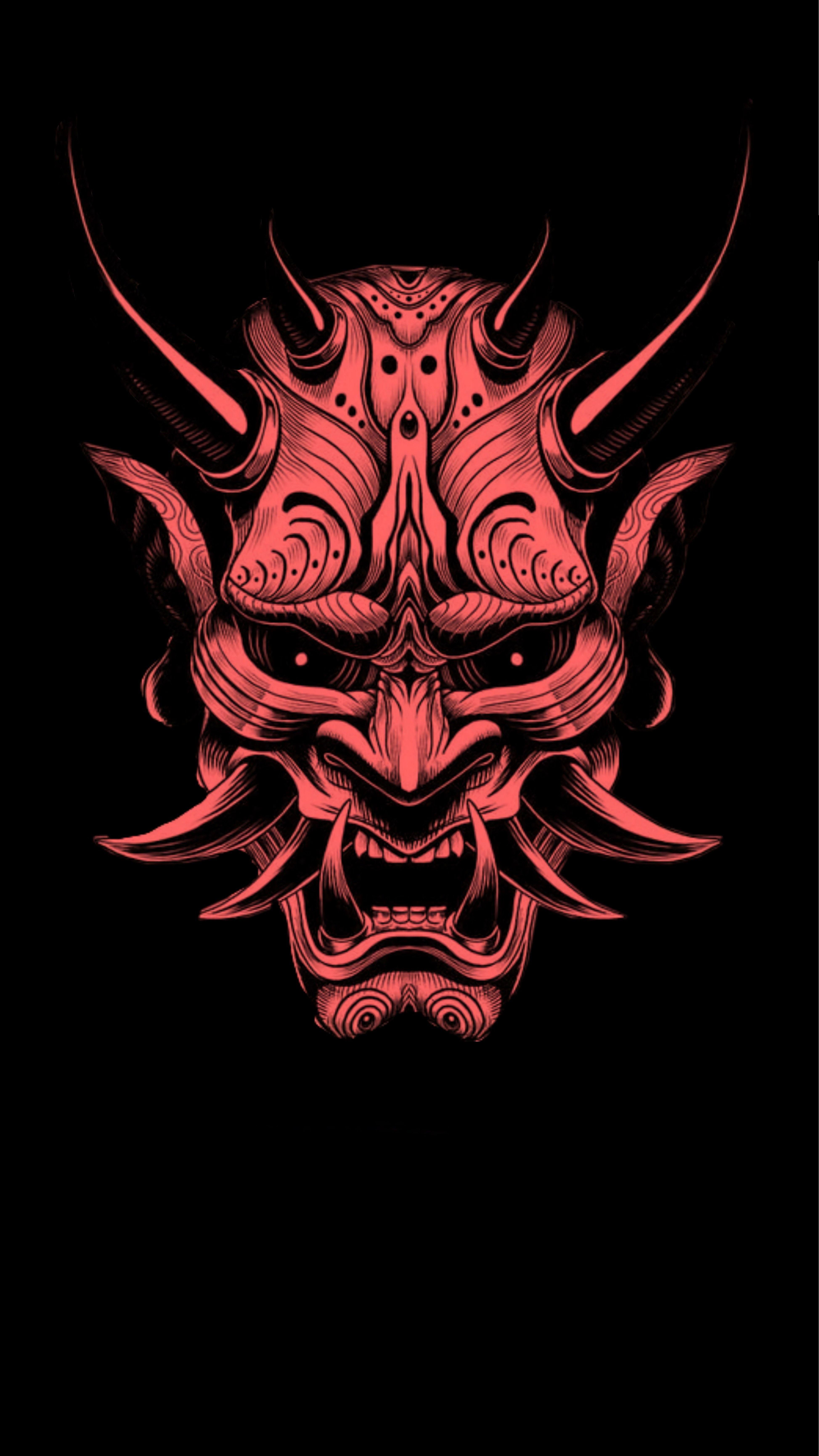 Japanese Oni Mask Wallpapers Top Free Japanese Oni Mask Backgrounds