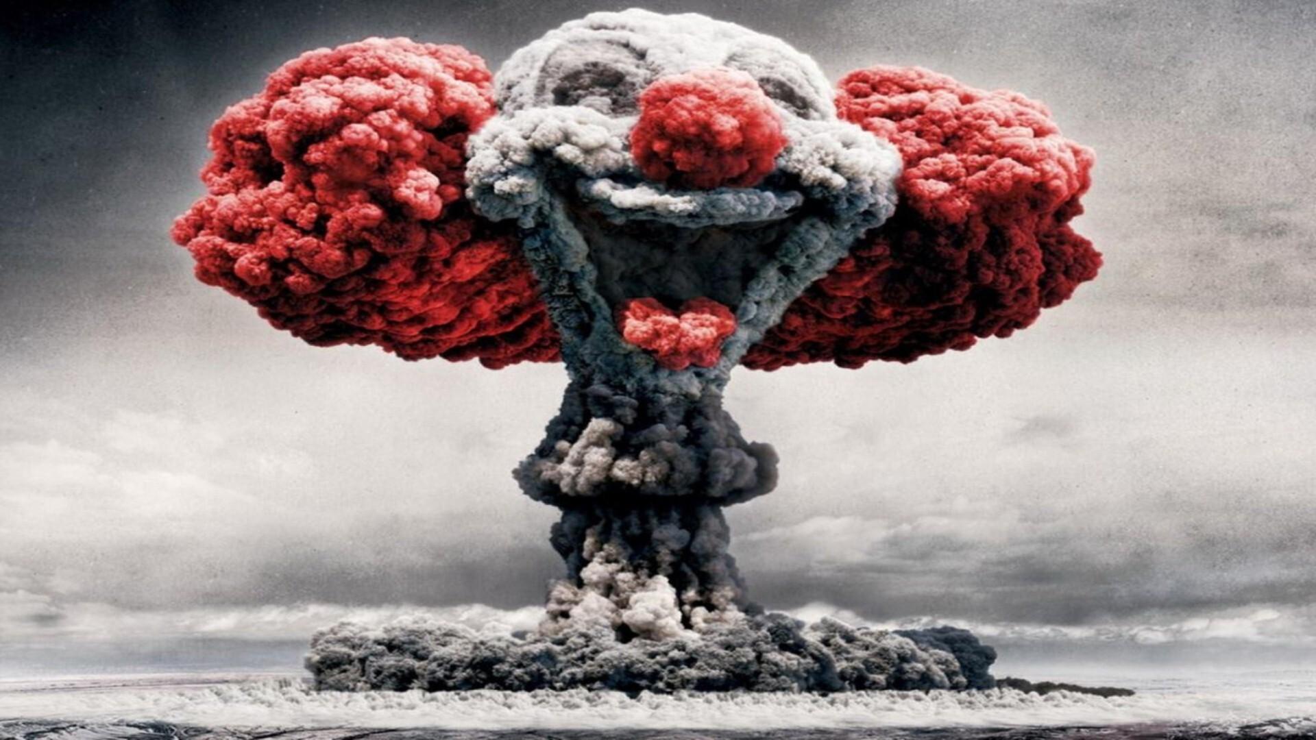 1920x1080 Joker Face in Blast Creative Pics